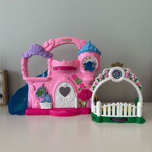 Little People- Princess Castle with Garden Scene